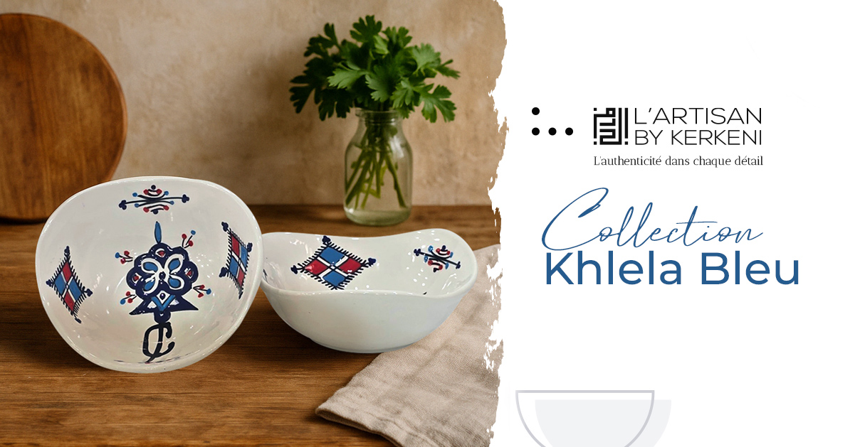 collection Khlela Bleu Signature L'artisan By Kerkeni