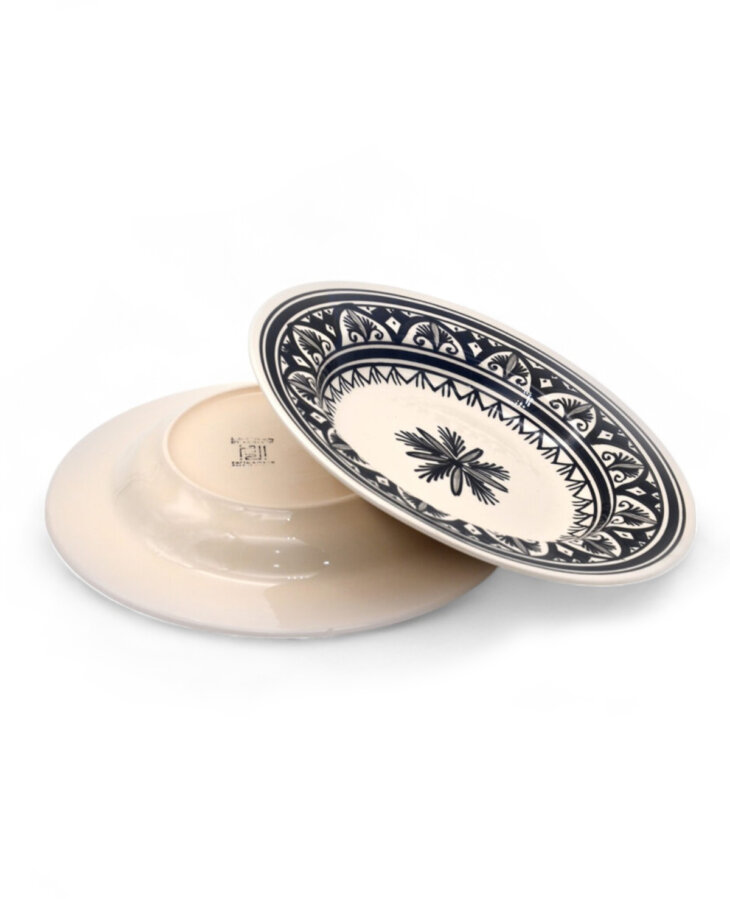 Assiette Creuse Oriental Black