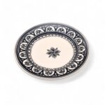 Assiette Plate Oriental Black