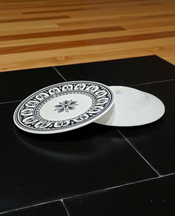 Assiette Plate Oriental Black – Image 6