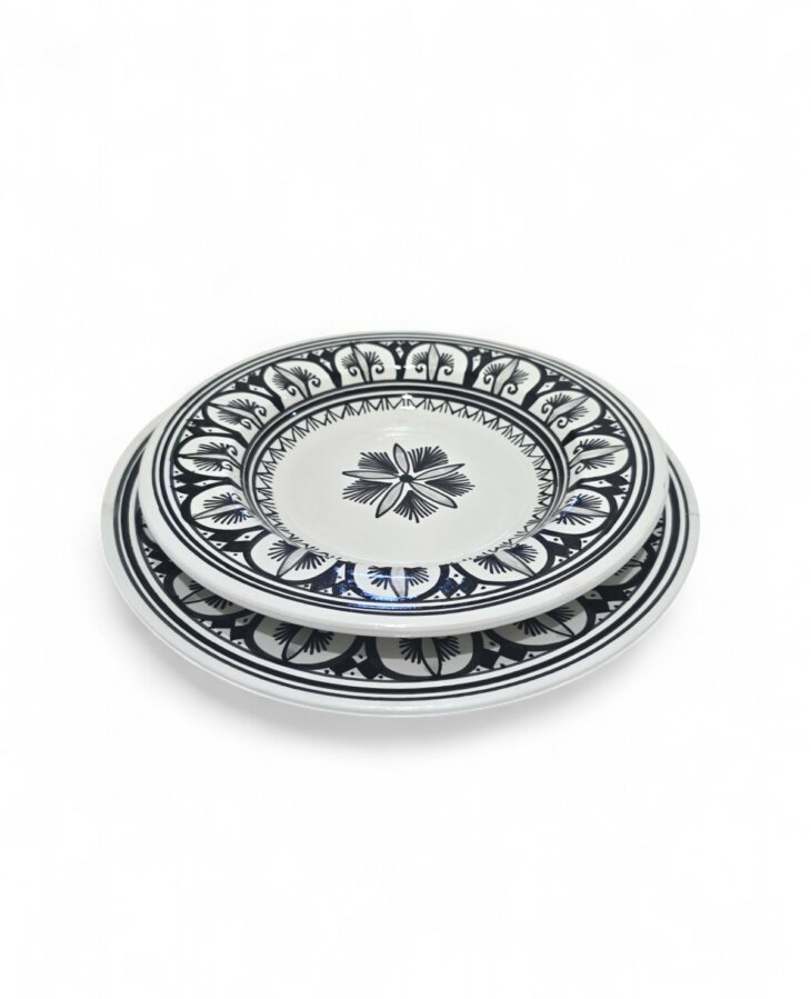 Assiette Plate Oriental Black – Image 4