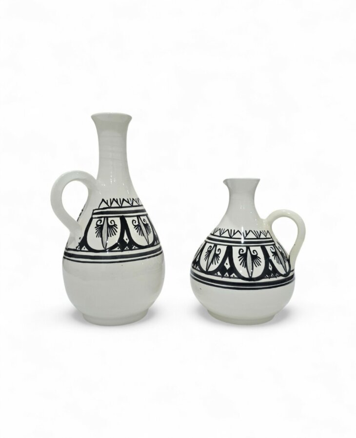 Bouteille huile Bombé ( Fechka) Oriental Black – Image 4