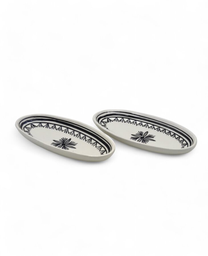Saladier Ovale Oriental Black – Image 2