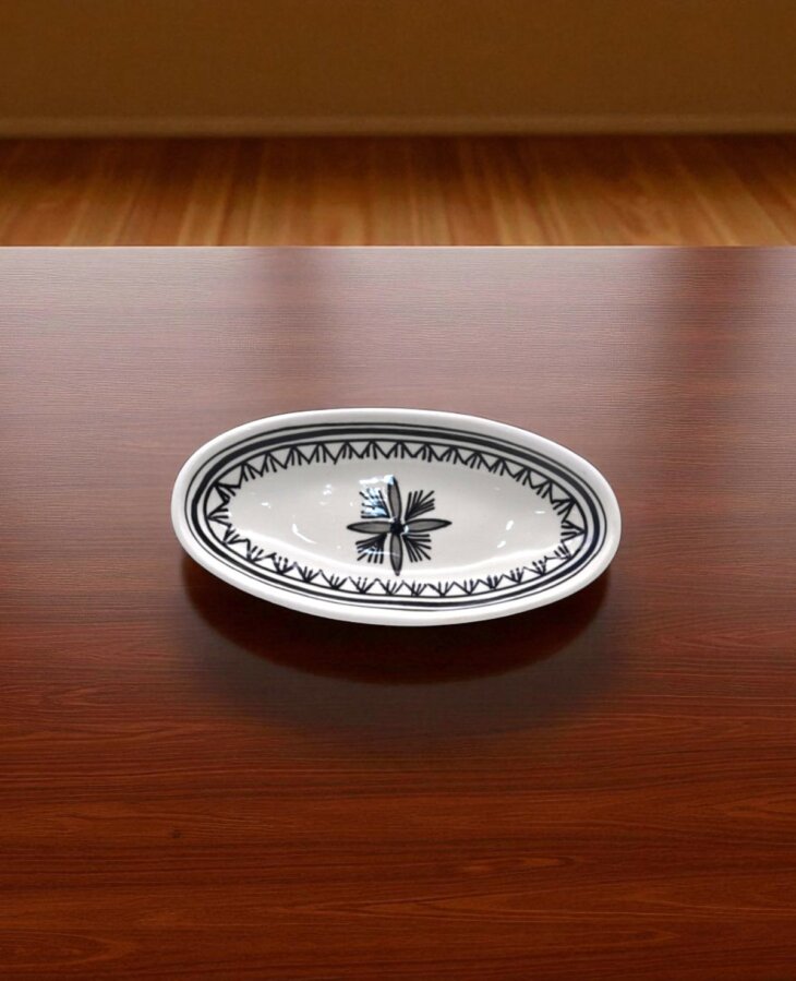 Saladier Ovale Oriental Black – Image 2