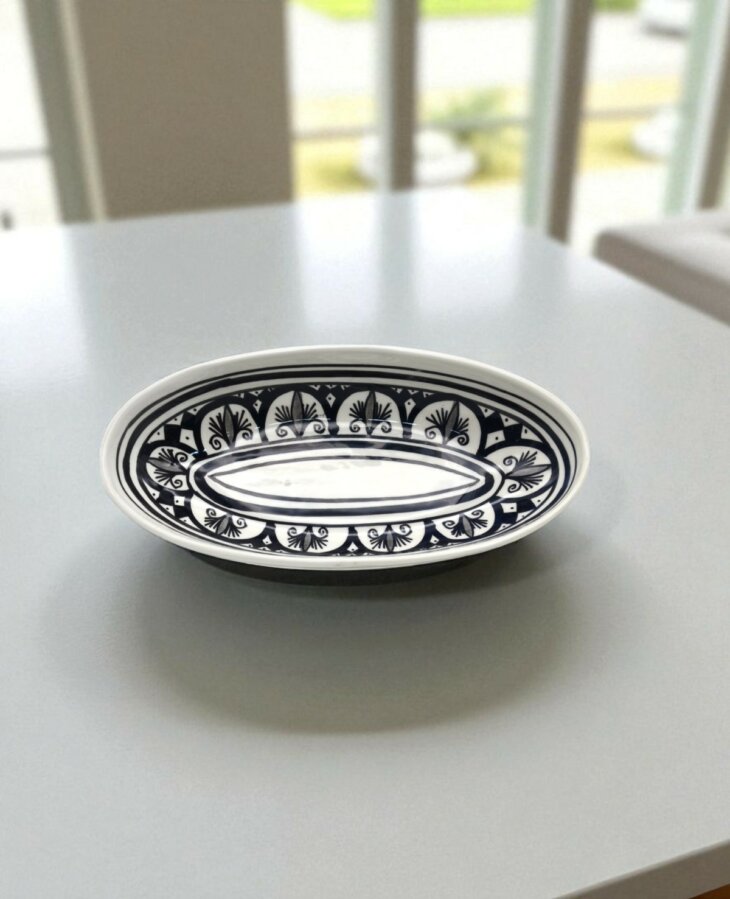 Saladier Ovale Oriental Black – Image 4