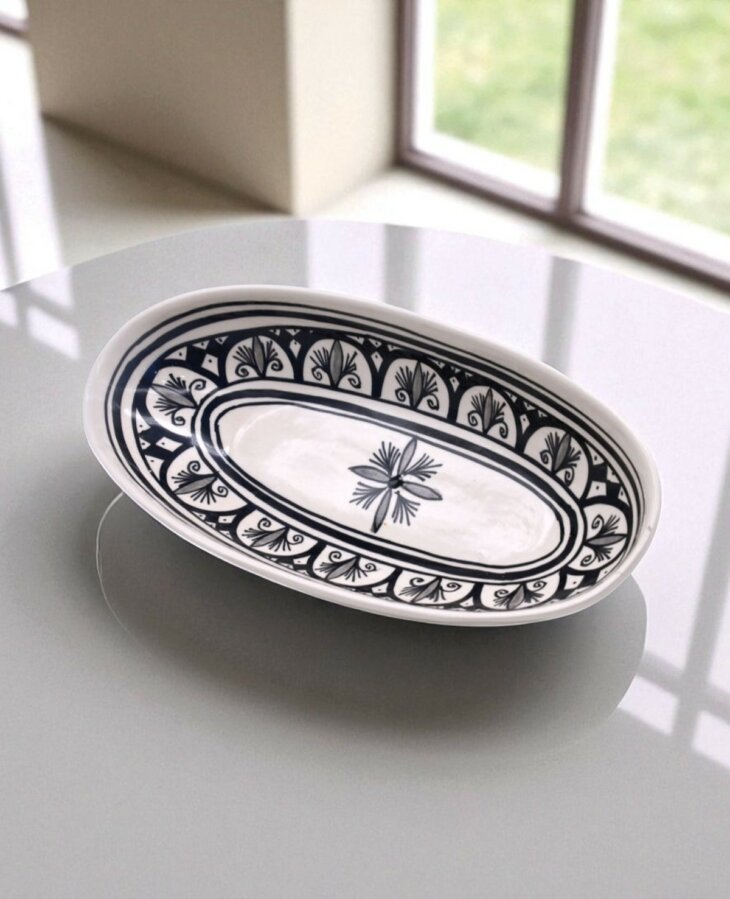 Saladier Ovale Oriental Black – Image 12