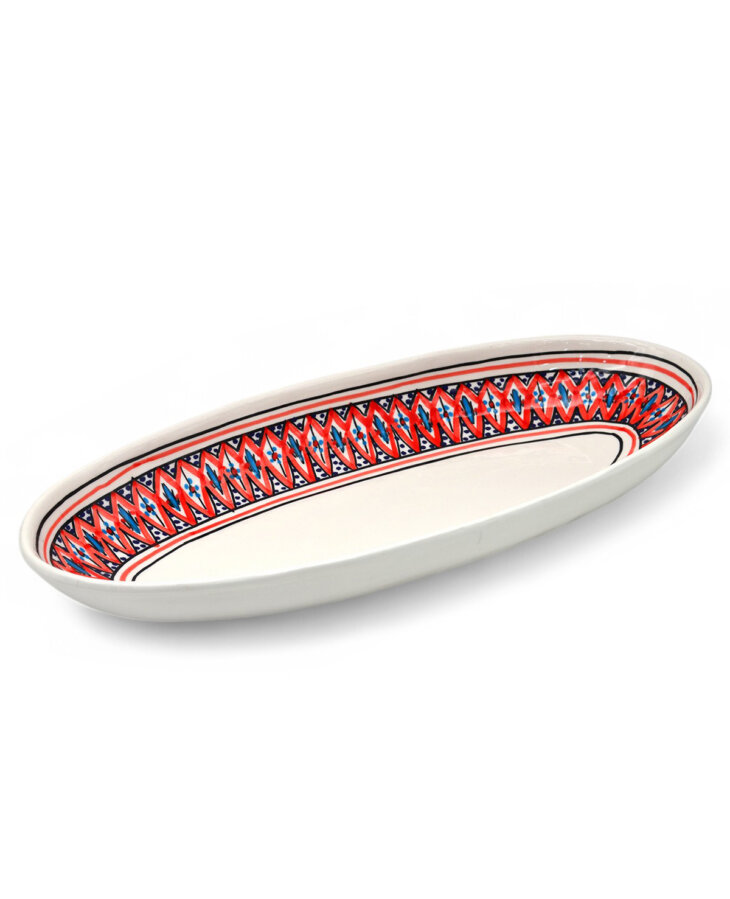 Saladier Ovale Makroudh Rouge – Image 2