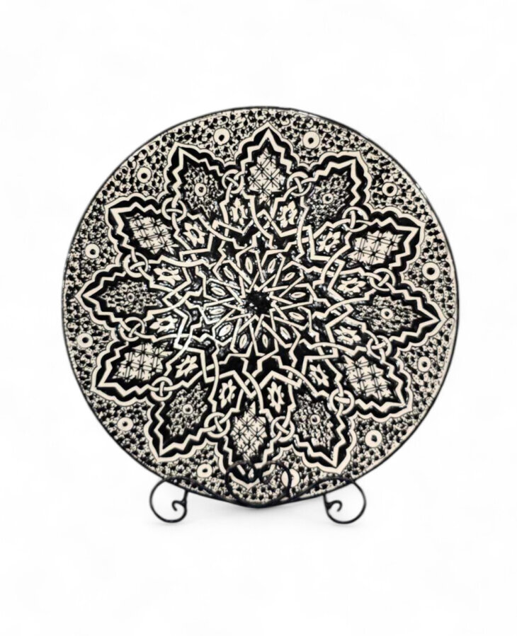 Pièce Unique Mandala Noir
