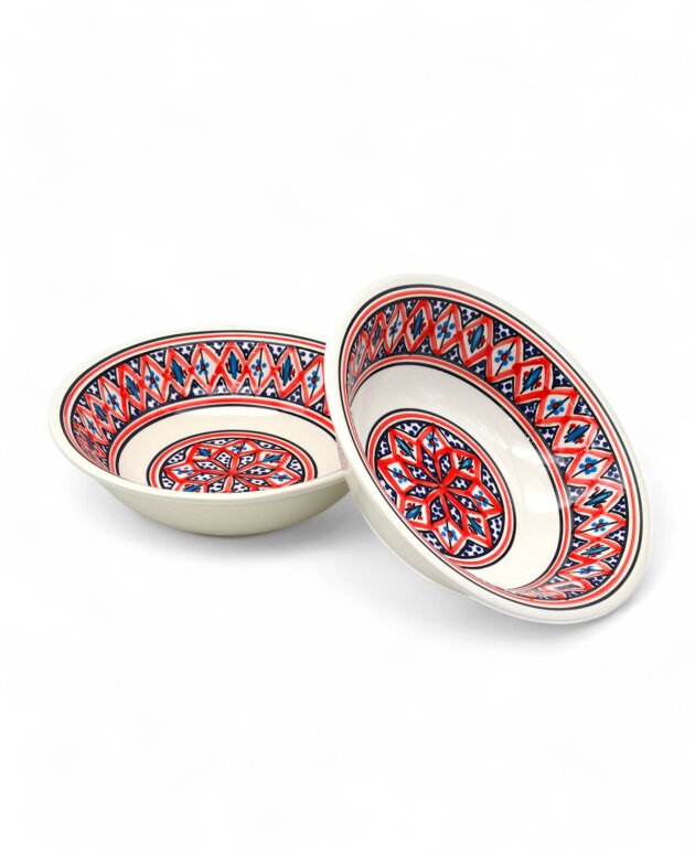 Saladier Zingia Makroudh Rouge