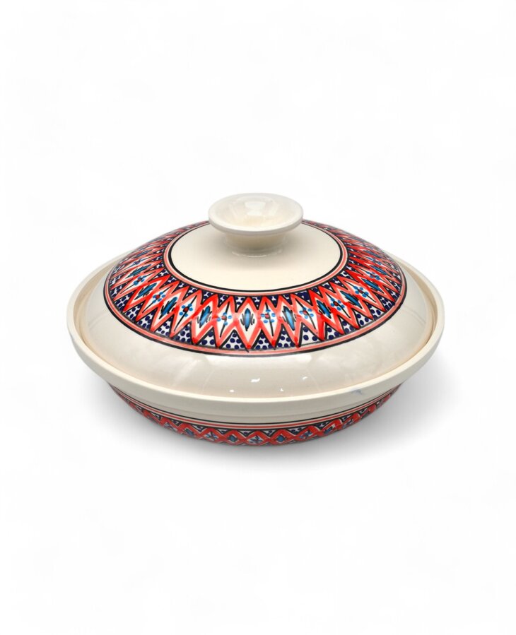 Soupière Makroudh Rouge