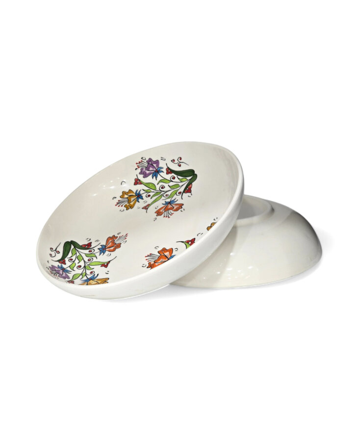 Saladier Jatte Flowers – Image 4