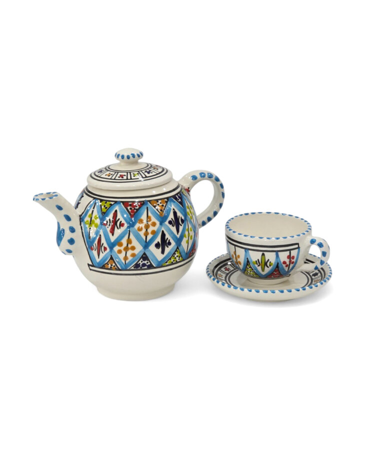 Service Café Arabesque Turquoise – Image 4