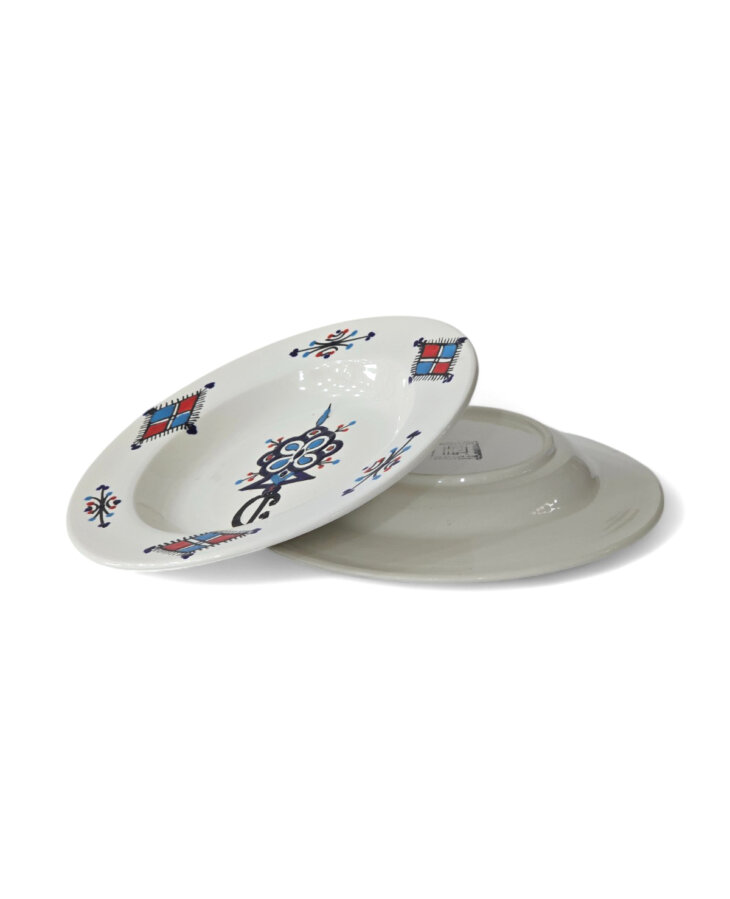 Assiette Creuse Khlela Bleu – Image 3