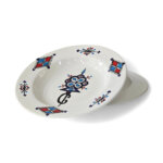 Assiette Creuse Khlela Bleu