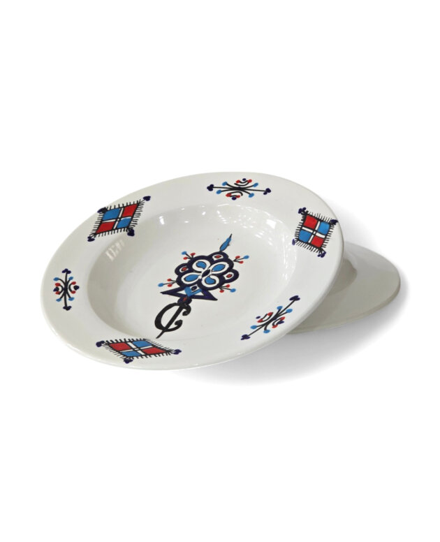 Assiette Creuse Khlela Bleu