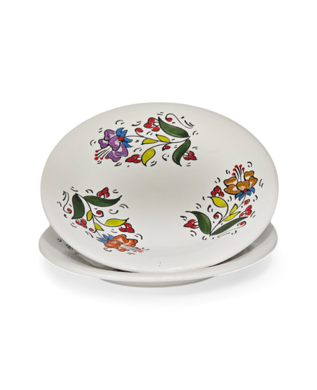 Assiette Dessert Flowers