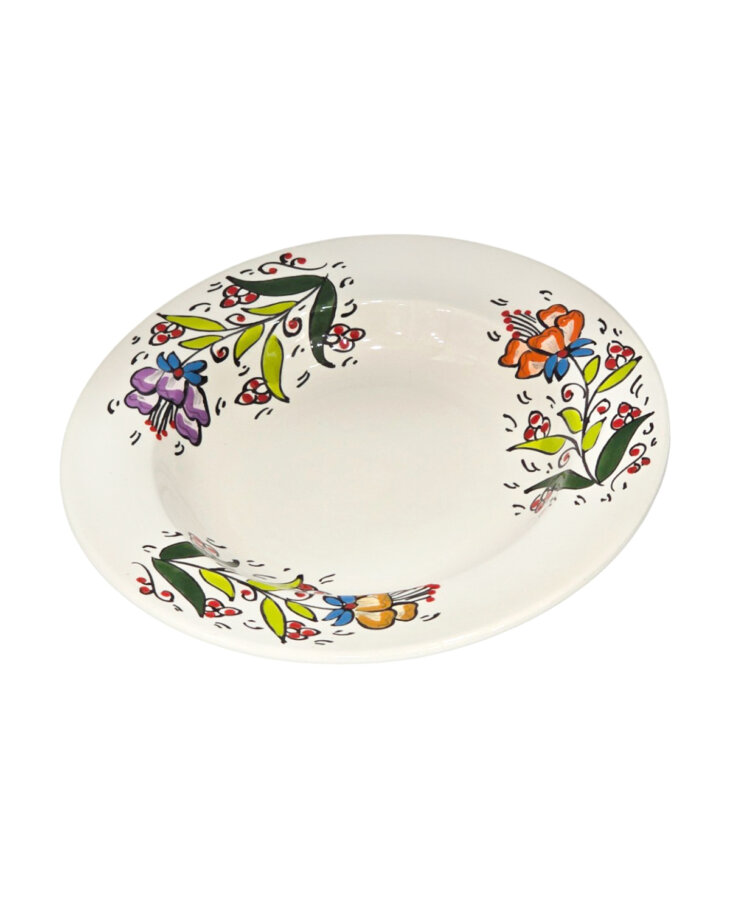 Assiette Creuse Flowers – Image 2