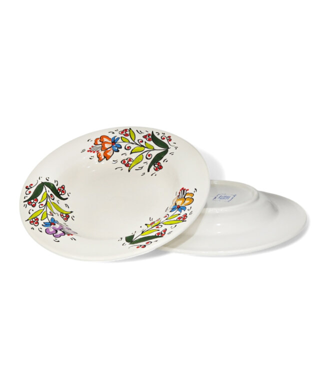 Assiette Creuse Flowers