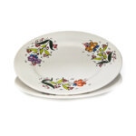 Assiette Plate Flowers