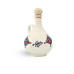 Bouteille d’Huile Bombée Khlela Bleu