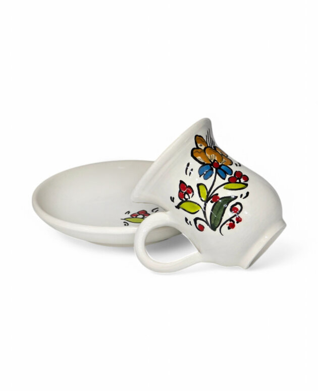 Tasse et Sous Tasse Flowers
