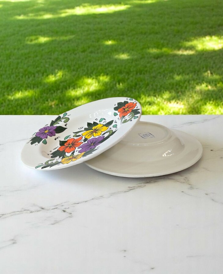 Assiette Plate Floralis – Image 2