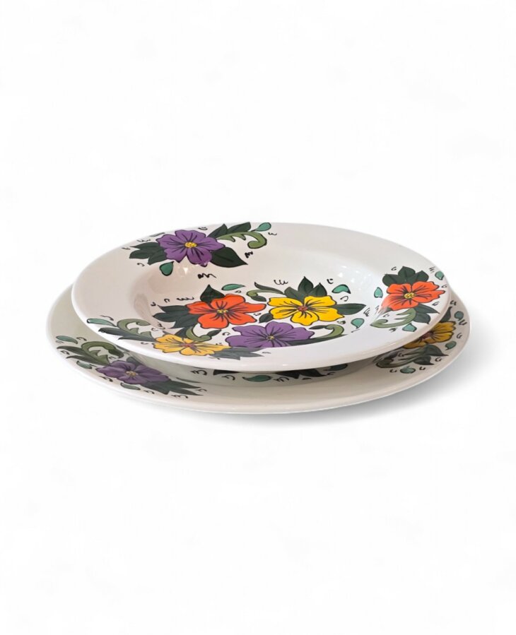 Assiette Creuse Floralis – Image 3