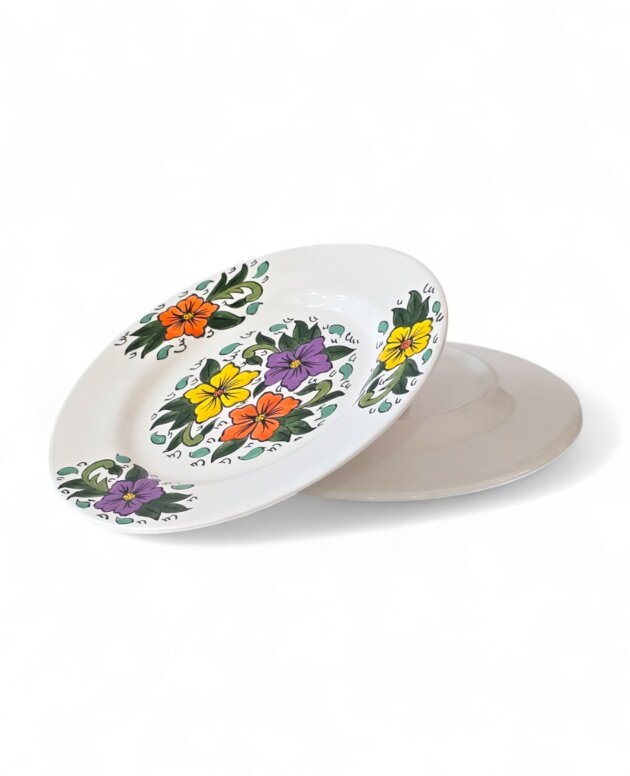 Assiette Plate Floralis