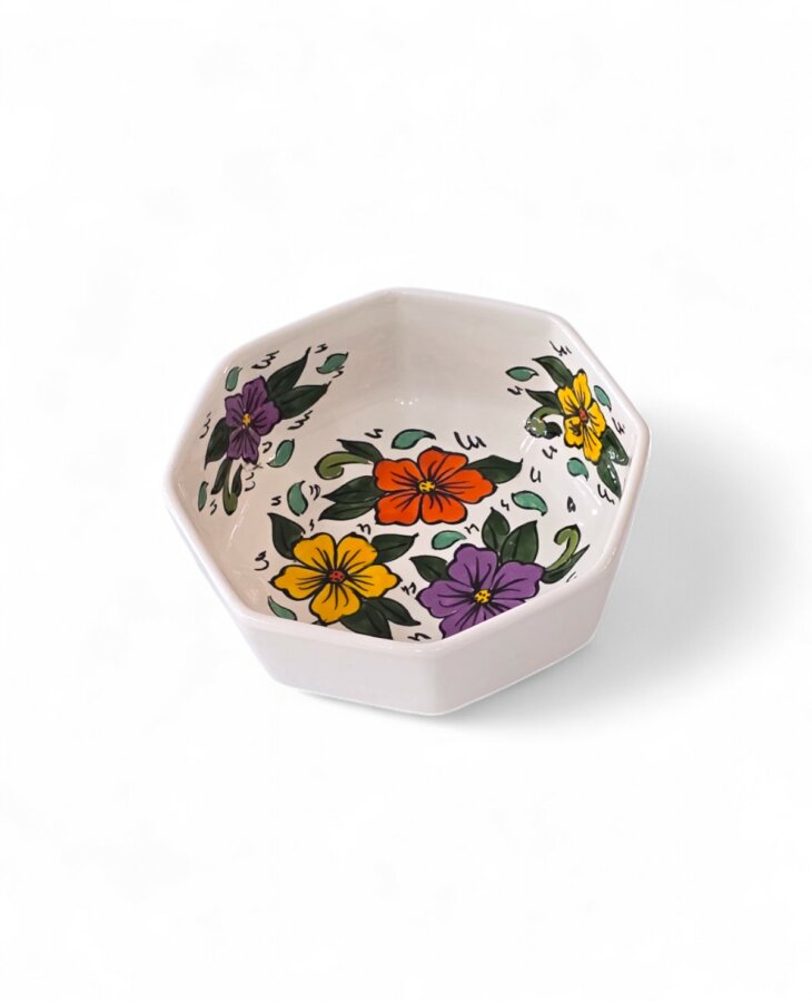 Bol Hexagonal Floralis – Image 4