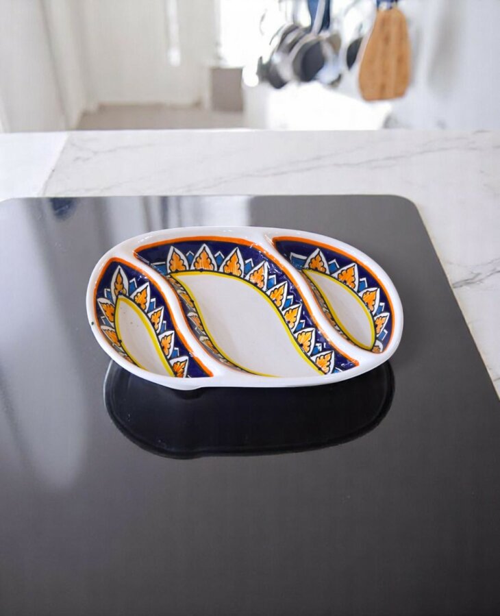 Plat Apéritif Ovale Sahara – Image 2