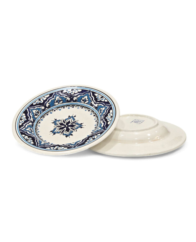 Assiette Creuse Azur