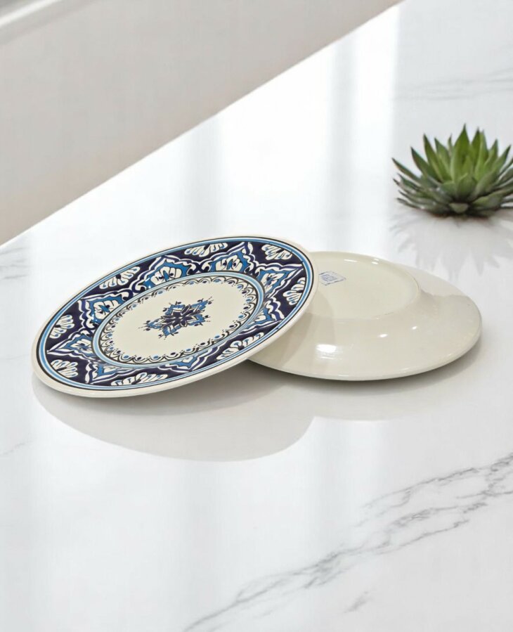 Assiette Plate Azur – Image 2