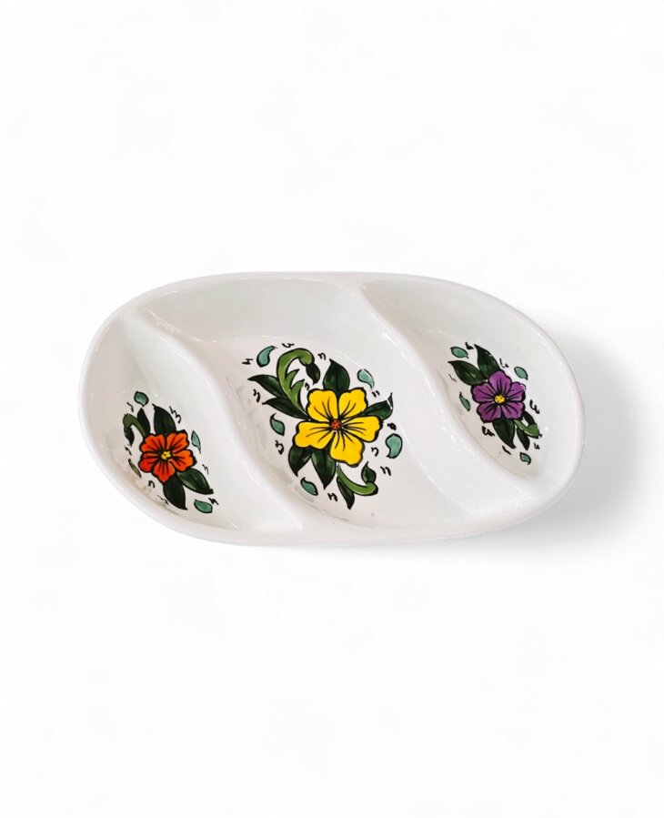 Plat Apéritif Ovale Floralis – Image 4