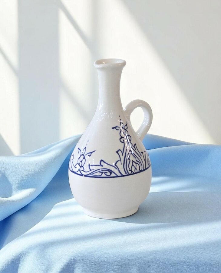 Bouteille d’Huile Lara Bleu – Image 2