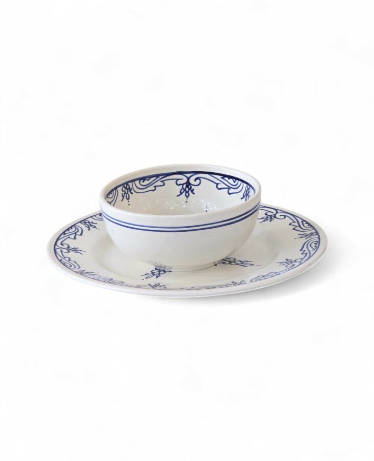 Assiette Plate Lara Bleu – Image 6