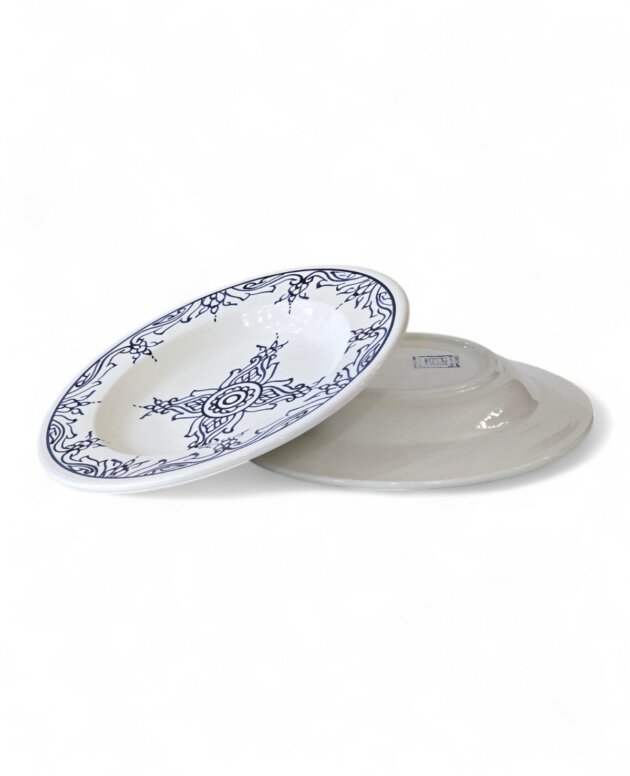 Assiette Creuse Lara Bleu