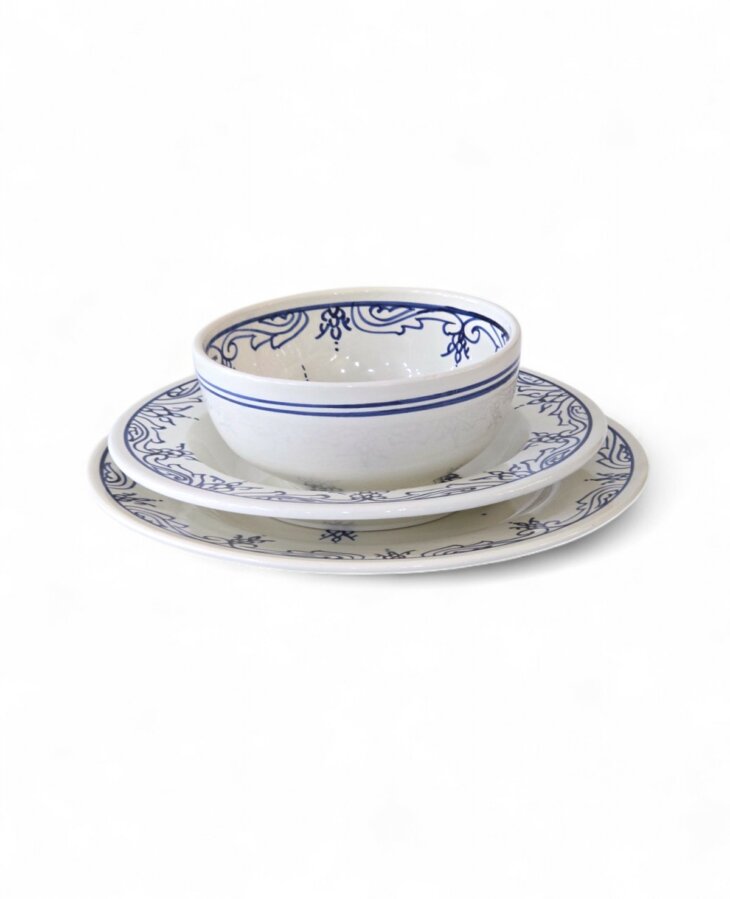 Assiette Creuse Lara Bleu – Image 7