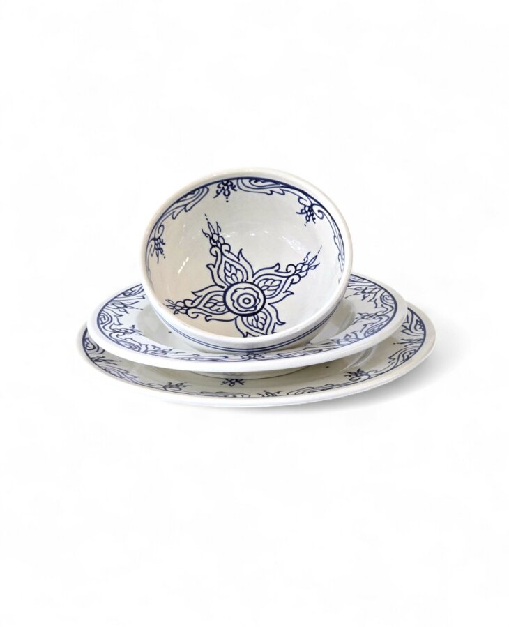 Assiette Creuse Lara Bleu – Image 8