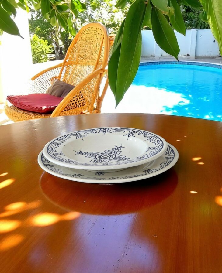 Assiette Creuse Lara Bleu – Image 3