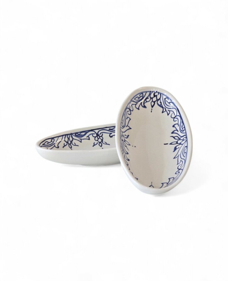 Saladier Ovale Lara Bleu – Image 15