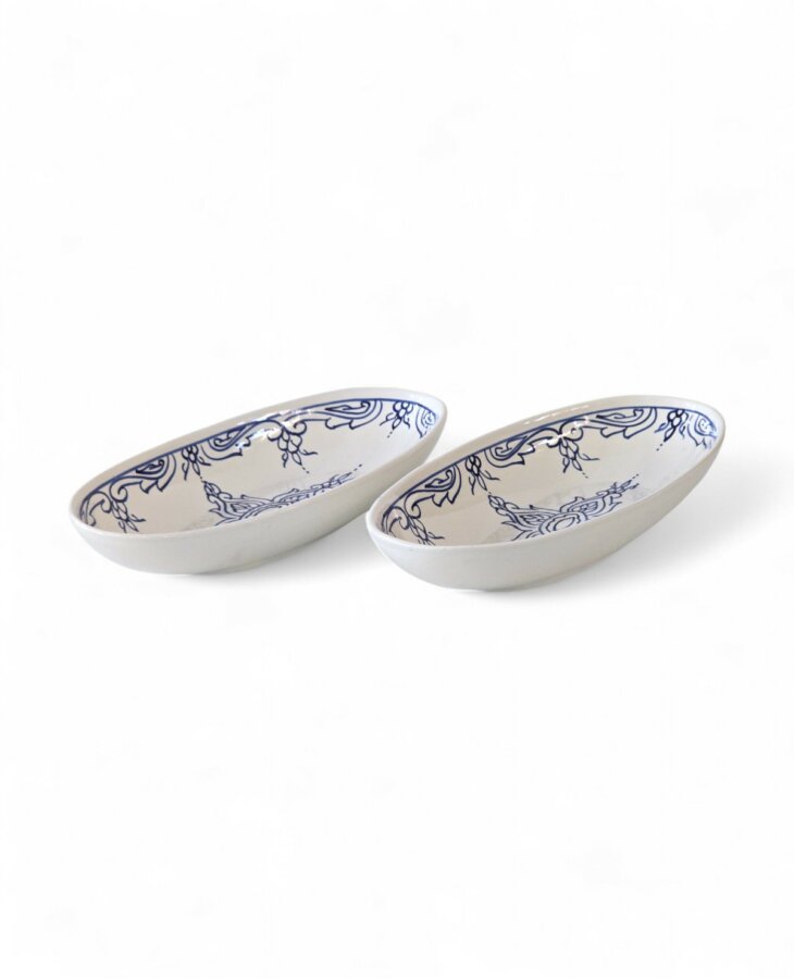 Saladier Ovale Lara Bleu – Image 13