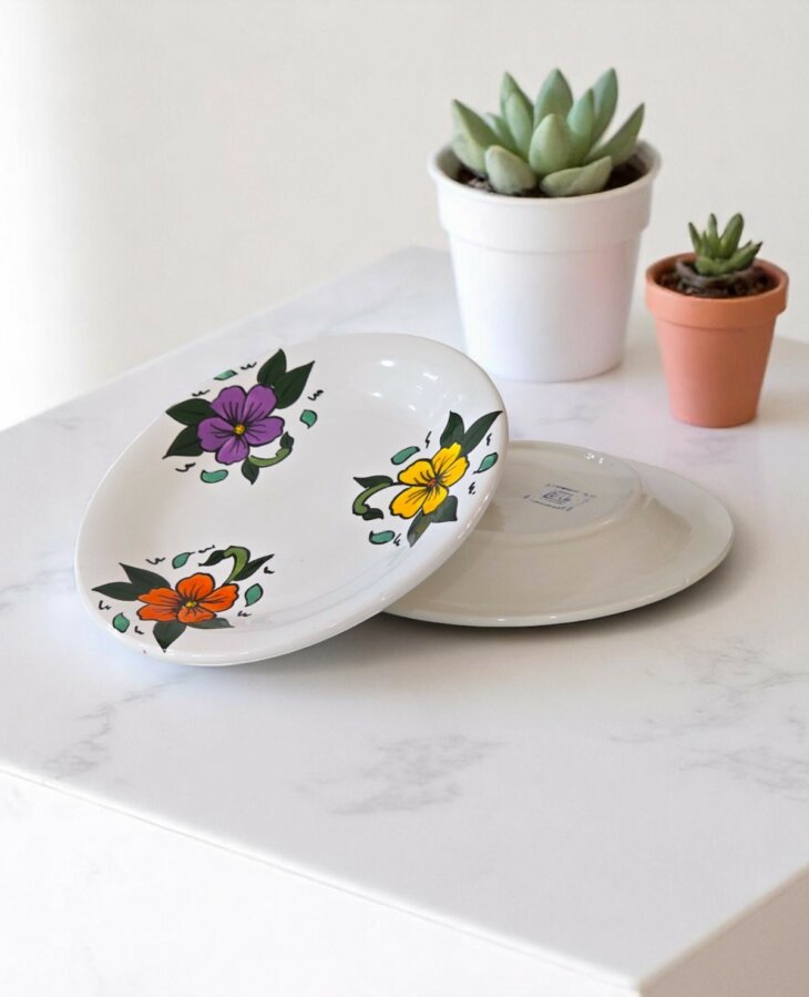 Assiette Dessert FLoralis – Image 2