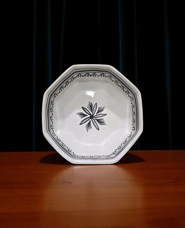 Bol Hexagonal Oriental Black – Image 2