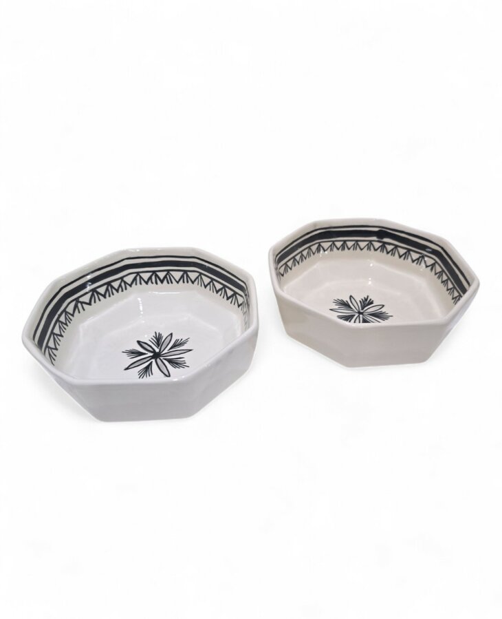 Bol Hexagonal Oriental Black – Image 5