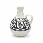 Bouteille huile Bombé ( Fechka) Oriental Black