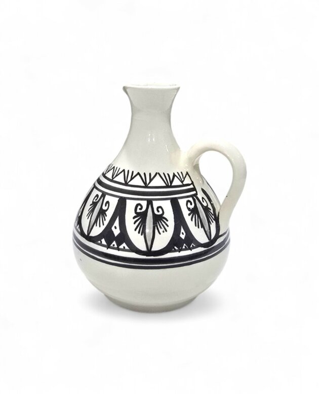 Bouteille huile Bombé ( Fechka) Oriental Black