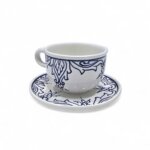 Tasse et Sous Tasse Lara Bleu