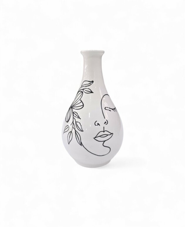 Bouteille d’Huile Face Art