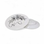 Assiette Plate Face Art