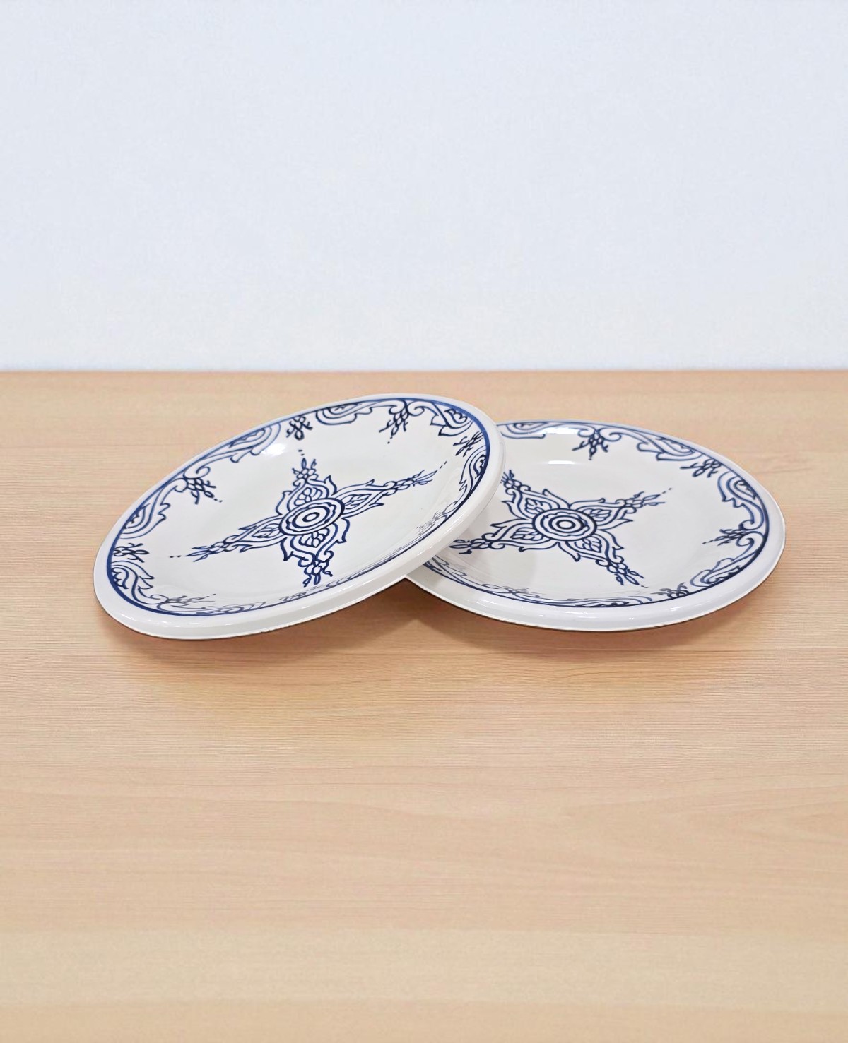 Assiette Dessert Plate Lara Bleu – Image 2